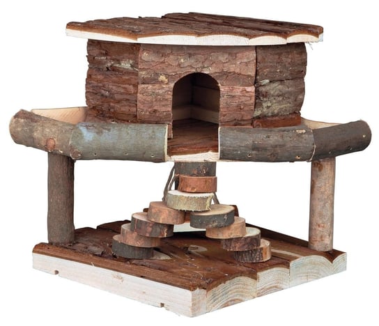 Domek dla gryzoni"Ida", drewniany, 19×20×19 cm Trixie