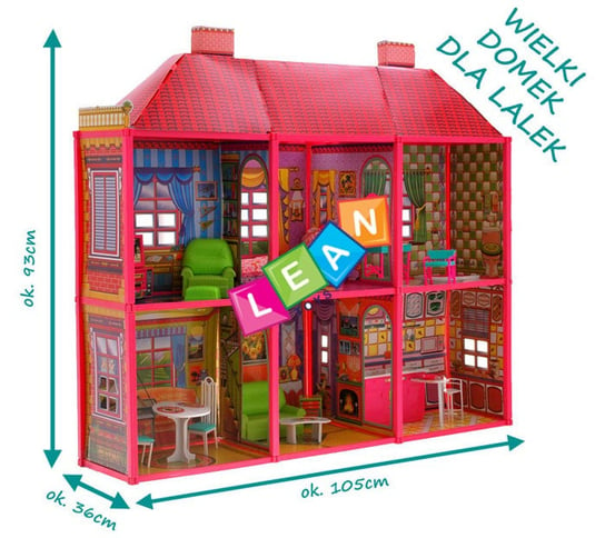 Domek dla lalek Lean Toys