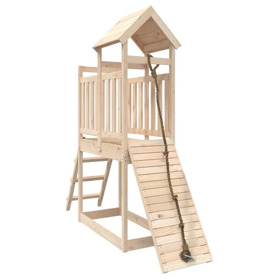 Domek do zabawy dla dzieci - drewniany, 229x64x214 / AAALOE Inna marka
