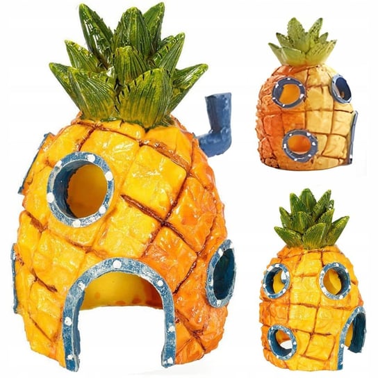 Domek Dom Spongeboba Ananas Dekoracja Do Akwarium Spongebob Ozdoba Prezent Blubro