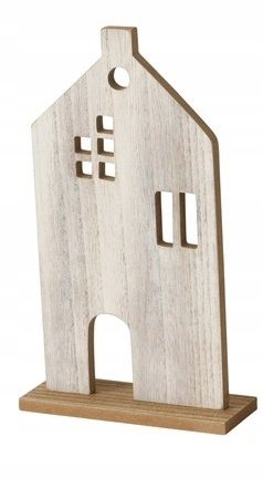 Domek Drewniany Ozdobny Stojący 25 cm Halvar Boltze