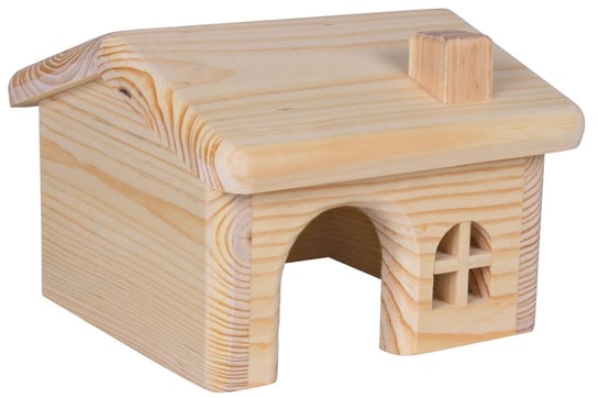 Domek drewniany z drzewa sosnowego dla chomika 15×11×15 cm Trixie