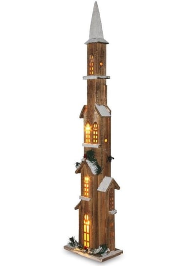 Domek świąteczny Domki LED, 90x20x12 cm Pigmejka