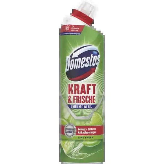 Domestos Kraft & Frische Lime Fresh WC Żel 750 ml Inny producent