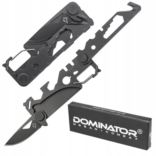 Dominator Narzędzie Wielofunkcyjne Multitool EDC "Pocket Tool" Brelok Czarny Dominator
