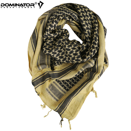 Dominator Urban Combat Chusta Shemagh 100X100 Khaki/Black DOMINATOR URBAN COMBAT