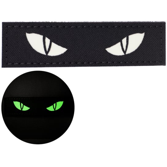 Dominator Urban Combat Naszywka Fluorescencyjna Cat Eyes Czarna DOMINATOR URBAN COMBAT
