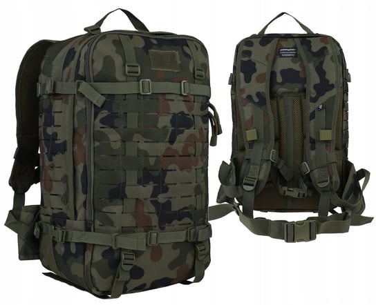 Dominator Urban Combat Plecak Męski Wojskowy "Defender" Laser Cut Moro Wz.93 Kamuflaż DOMINATOR URBAN COMBAT