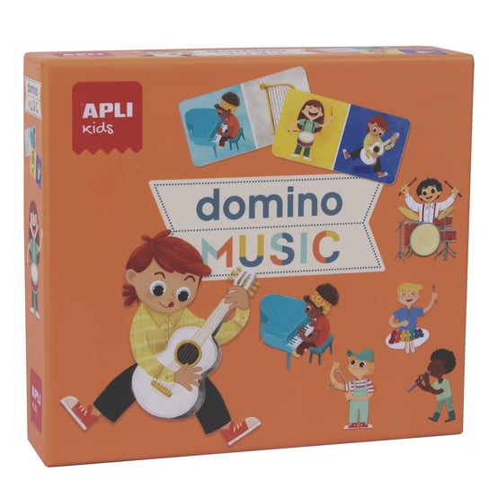Domino Expressions - Muzyka, gra, APLI kids APLI Kids