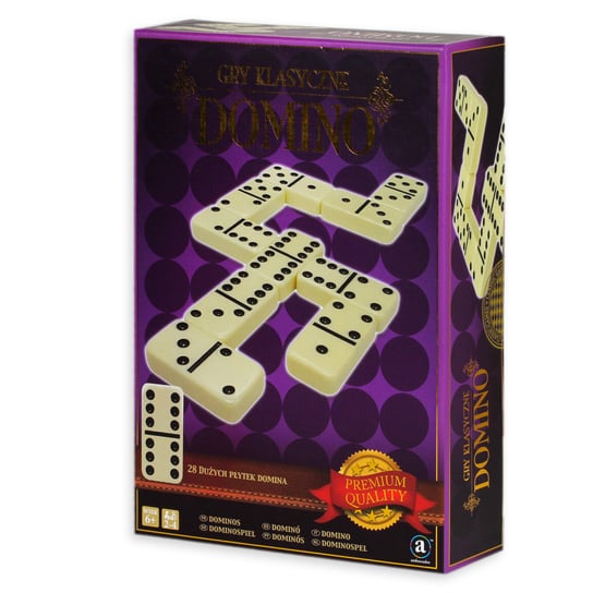 Domino, gry klasyczne, Ambassador, 28 płytek Ambassador