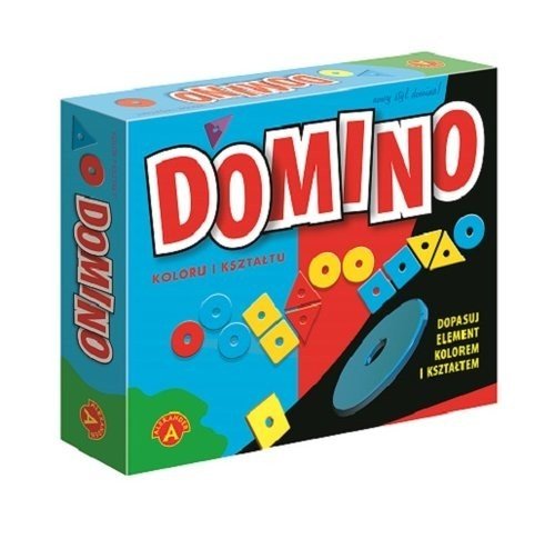 Domino kolor i kształt, gra logiczna, Alexander Alexander