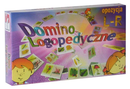 Domino logopedyczne, gra edukacyjna, Samopol Samopol