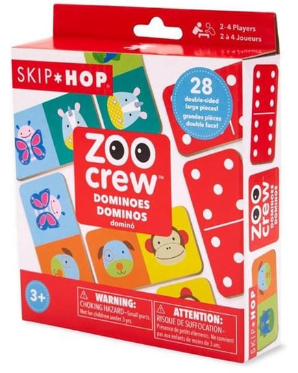 Domino Zoo gra logiczna Skip Hop Skip Hop