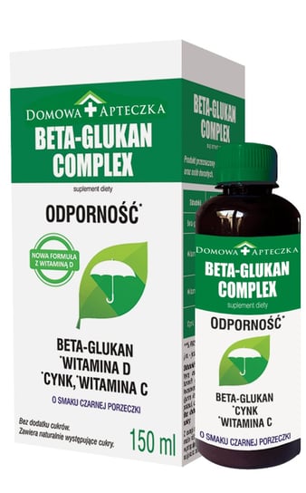 Domowa Apteczka, Beta-glukan Complex, Suplement diety, 150 ml Domowa Apteczka