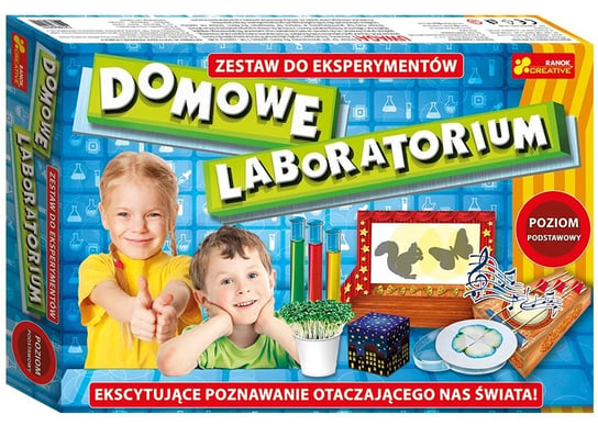 Domowe Eksperymenty Fizyczne Dla Dzieci Doświadczenia Zabawki Kreatywne Zestawy Ranok-Creative