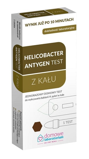 Domowe Laboratorium, Helicobacter Antygen test, test domowego użytku, 1 test Domowe Laboratorium