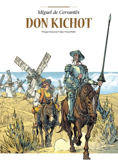 Don Kichot. Adaptacje literatury Philippe Chanoinat, Djian Jean-Blaise, David Pellet