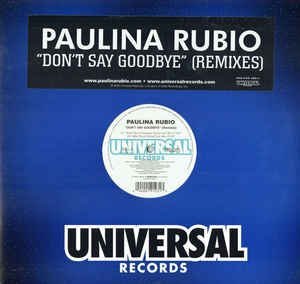 Don't Say Goodbye, płyta winylowa Rubio Paulina