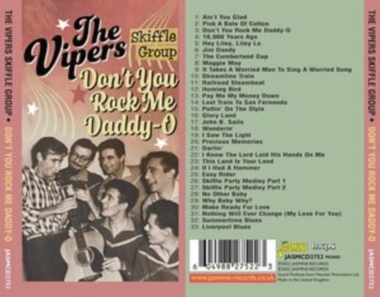 Don't You Rock Me Daddy-o The Vipers Skiffle Group
