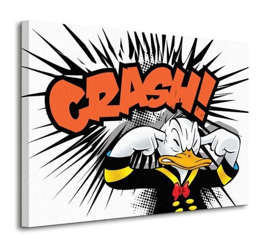 Donald Duck Crash - obraz na płótnie Disney