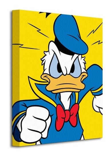 Donald Duck Mad - obraz na płótnie Disney