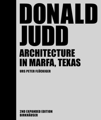 Donald Judd Birkhäuser Berlin