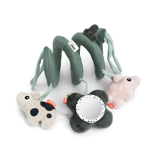 Done by Deer Spirala Sensoryczna Zawieszka Tiny Farm Green Done by Deer