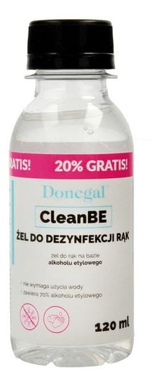Donegal, CleanBE, żel do dezynfekcji rąk, 120ml Donegal