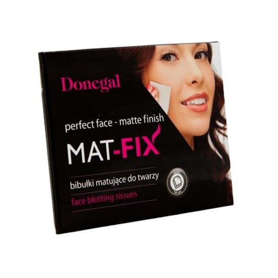 Donegal, Mat-Fix, bibułki matujące do twarzy, 50 szt. Donegal