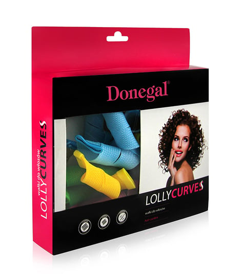 Donegal, wałki do włosów, 18 szt. Donegal