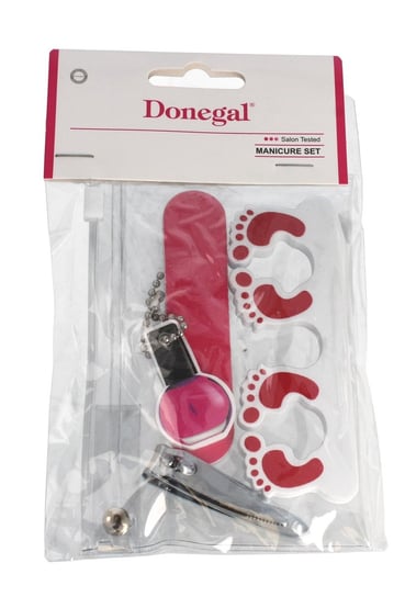 Donegal, zestaw do pedicure alluring, 4 elementy Donegal