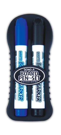 Donga-A, marker suchościeralny dong-a zestaw czarny + niebieski Donga-A