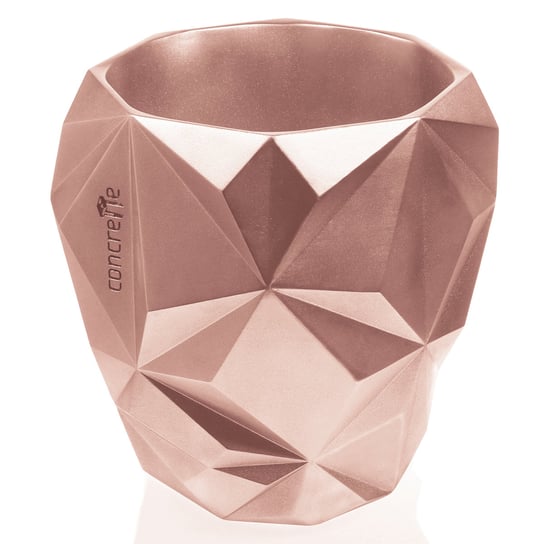 Donica Geometric Rose Gold Poli 24 Cm Candellana