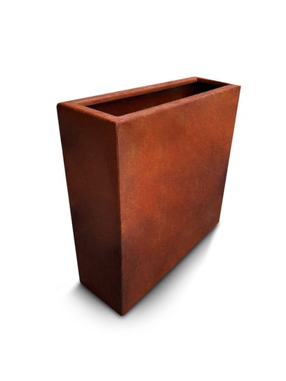 Donica metalowa Corten rdza 60x20x60H Cortenova