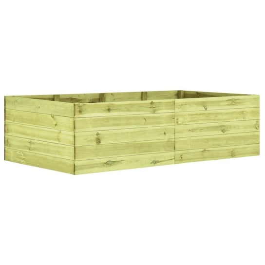 Donica ogrodowa vidaXL, 200x100x54 cm, impregnowane drewno sosnowe vidaXL