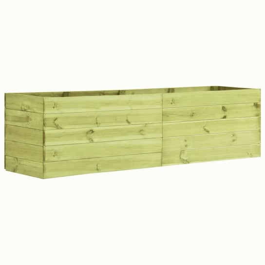 Donica ogrodowa vidaXL, 200x50x54 cm, impregnowane drewno sosnowe vidaXL