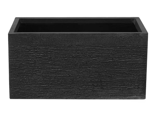 Doniczka BELIANI Myra, czarna, 29x30x60 cm Beliani