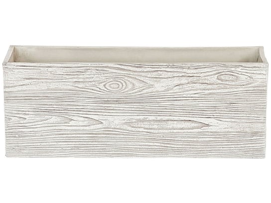 Doniczka BELIANI Paos, biała, 17x21x54 cm Beliani