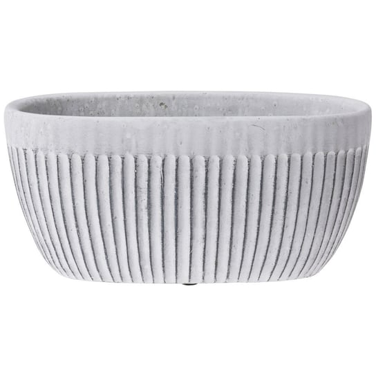 Doniczka ceramiczna biała 26x13 cm Vilde