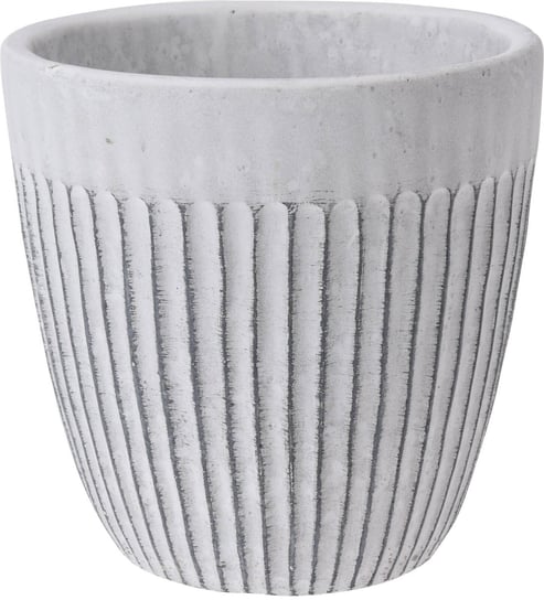 Doniczka ceramiczna z geometrycznym wzorem, Ø 14 cm ProGarden