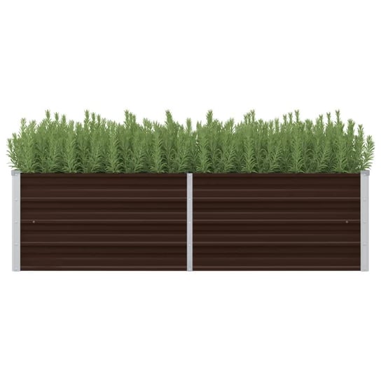 Doniczka ogrodowa na rośliny VIDAXL, brązowa, 40x45x160 cm vidaXL
