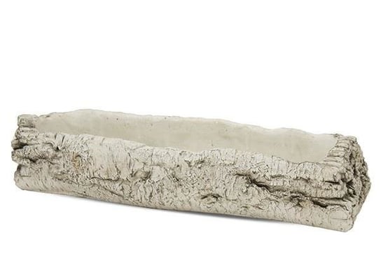 Doniczka Pień, kremowa, 37x8x13 cm Pigmejka
