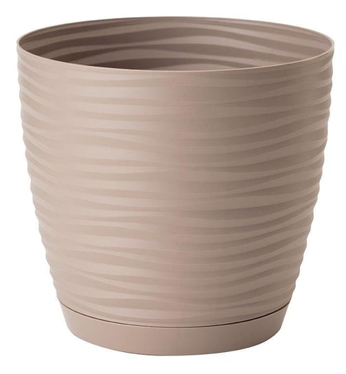 Doniczka Z Podstawką 27 Cm Sahara Taupe 2459 Inna marka