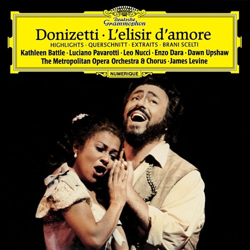 Donizetti: L'elisir d'amore / Act 1 - "Signor sargente" Dawn Upshaw, Kathleen Battle, Leo Nucci, Luciano Pavarotti, Metropolitan Opera Chorus, Metropolitan Opera Orchestra, James Levine