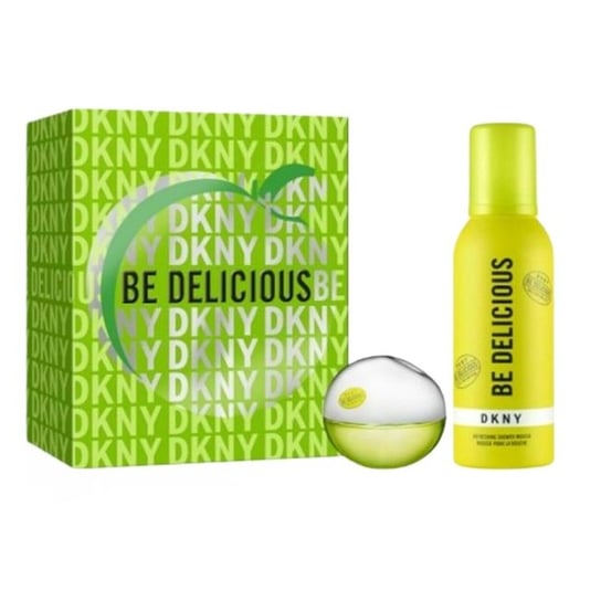 Donna Karan DKNY Be Delicious zestaw woda perfumowana spray 30ml + pianka pod prysznic 150ml Donna Karan