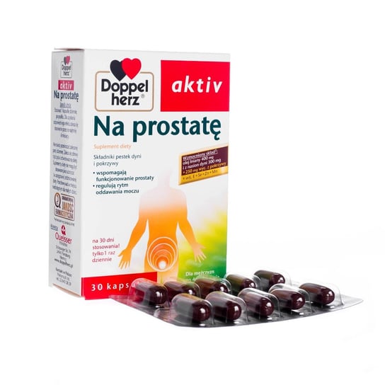 Doppelherz aktiv na prostatę, suplement diety 30 kapsułek. Queisser Pharma