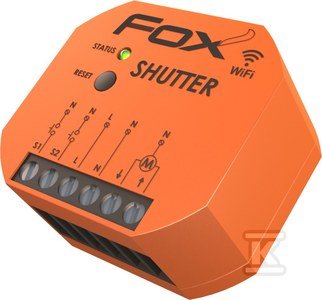 Dopuszkowy Sterownik Rolet Wi-Fi Z Silnikiem 230V Shutter Fox F&F