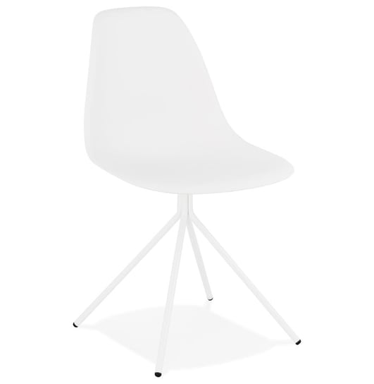 DORIS krzesło k. biały  metalowa podstawa Kokoon Design