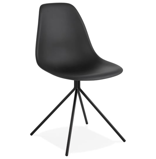 DORIS krzesło k. czarny metalowa podstawa Kokoon Design