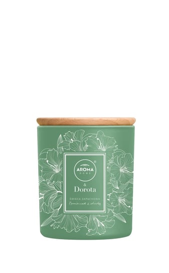 Dorota & Aroma Home Candle, świeca zapachowa Tymianek z oliwką, 150 g Aroma Home